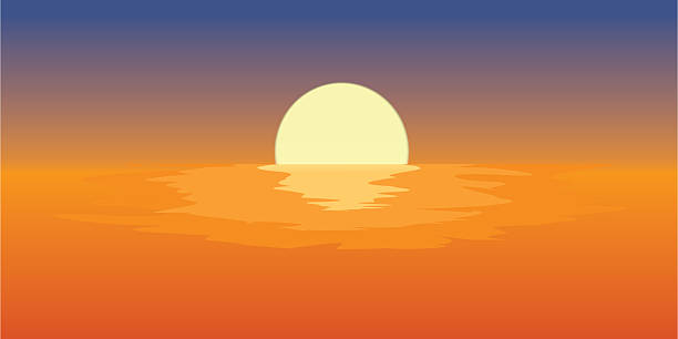 Abstract illustration of soft morning light and calm curved shapes